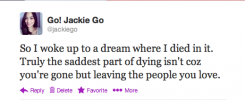 Dying Tweet