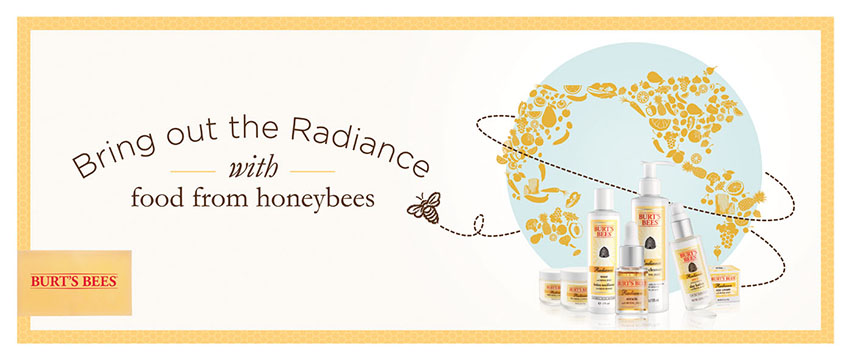 Burt’s Bees Radiance Line Now At Sample Room