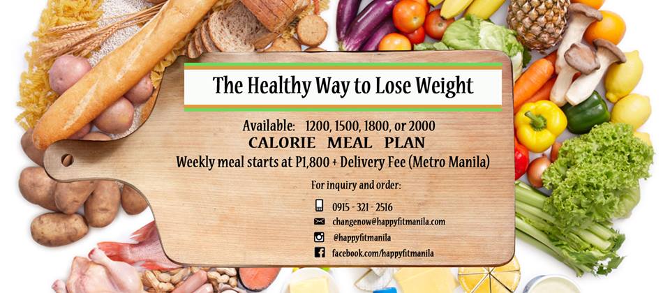 Happy Fit Manila Diet Meals