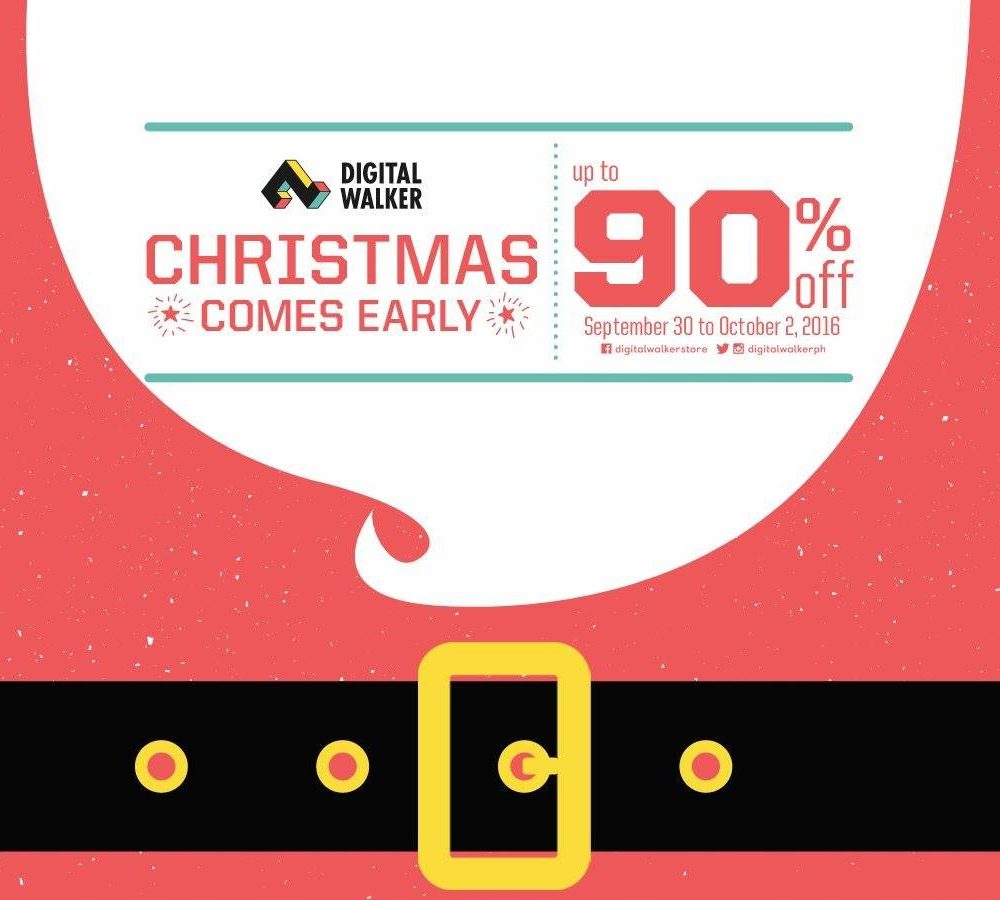 Christmas In September: The Digital Walker Sale!
