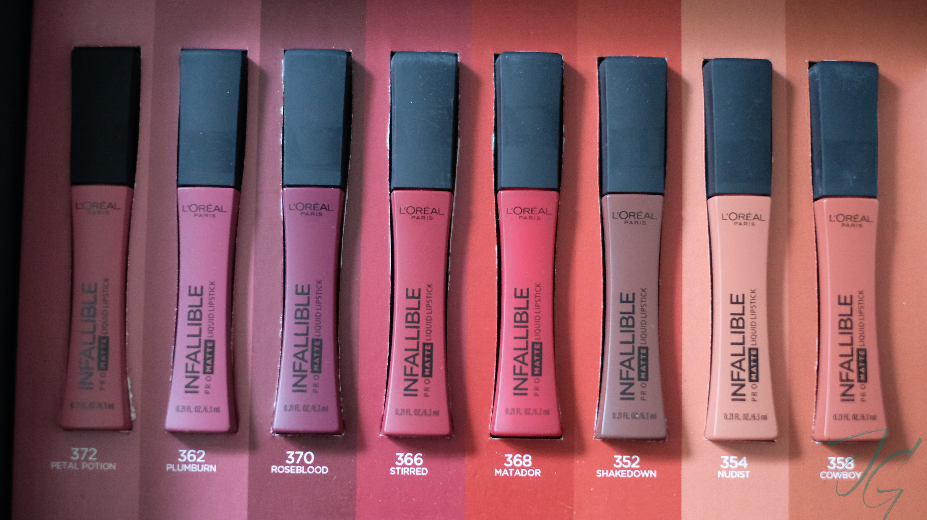 Lippie Love: L'Oreal Infallible Pro Matte Liquid Lipstick.