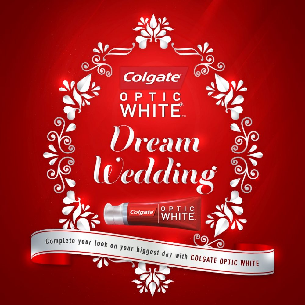 Colgate Optic White Lets You Capture Your Dream Wedding