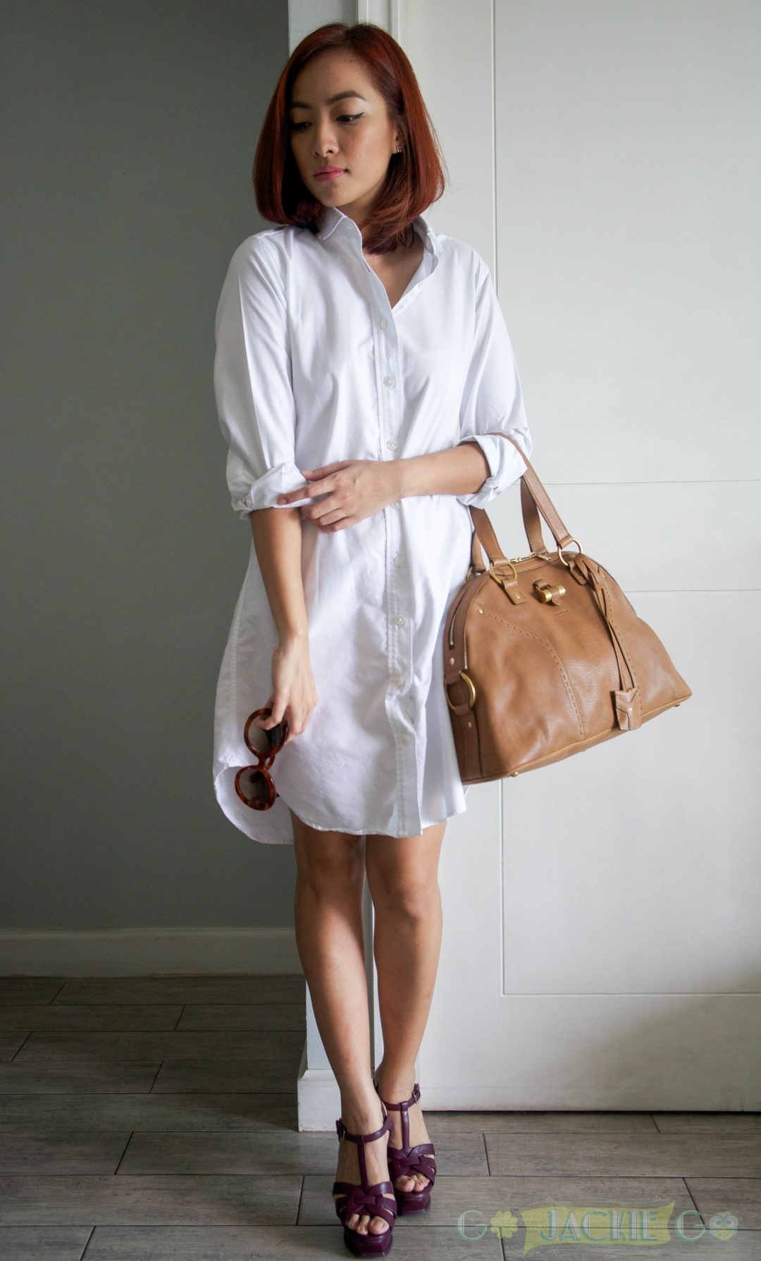 White_Buttondown_Shirt_Dress_1