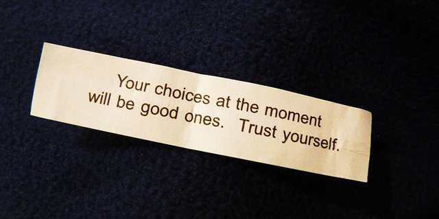 Trust yourself