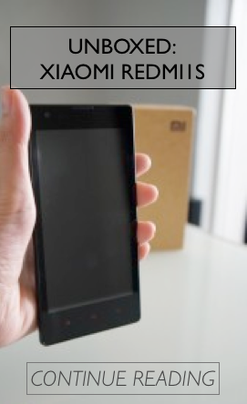 Unboxing Xiaomi Redmi 1S