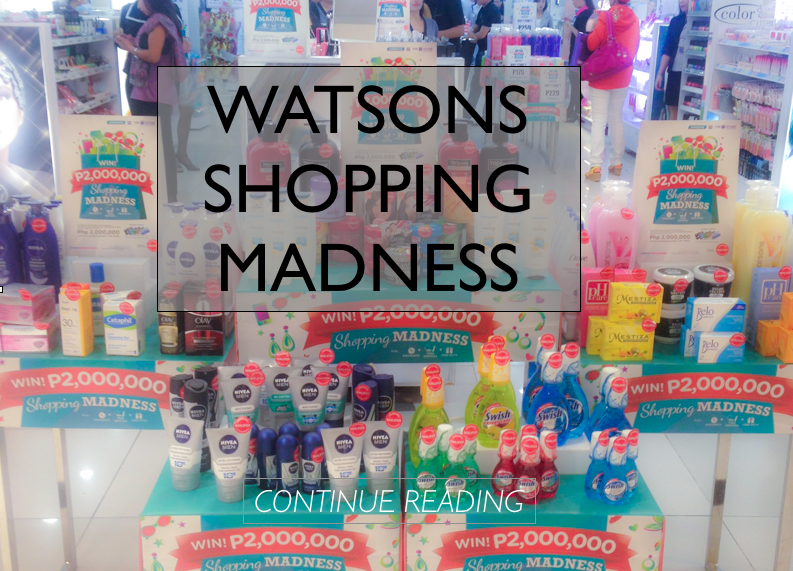 Shopping Madness At Watsons