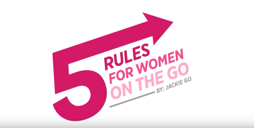 5 Rules For Women On The Go