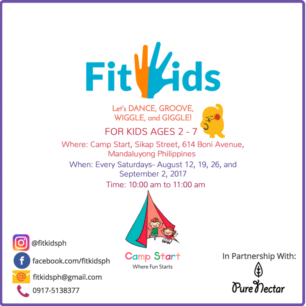 See You At The Fit Kids Camp