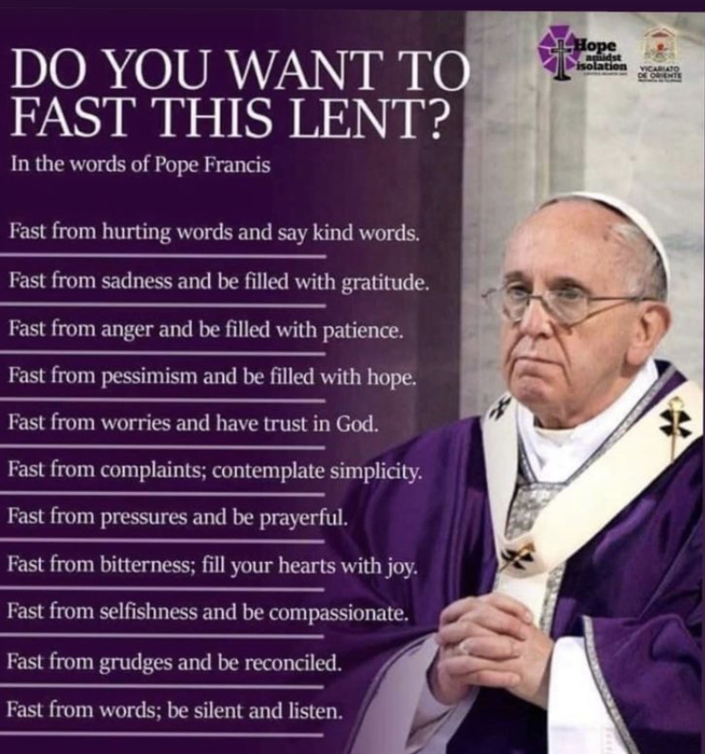 Lenten Reflection: Fasting Differently This 2021